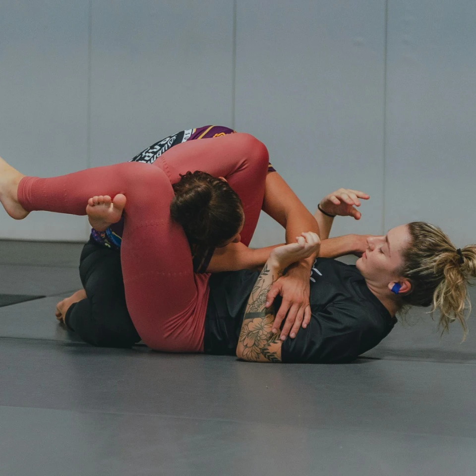Séance de perfectionnement en grappling