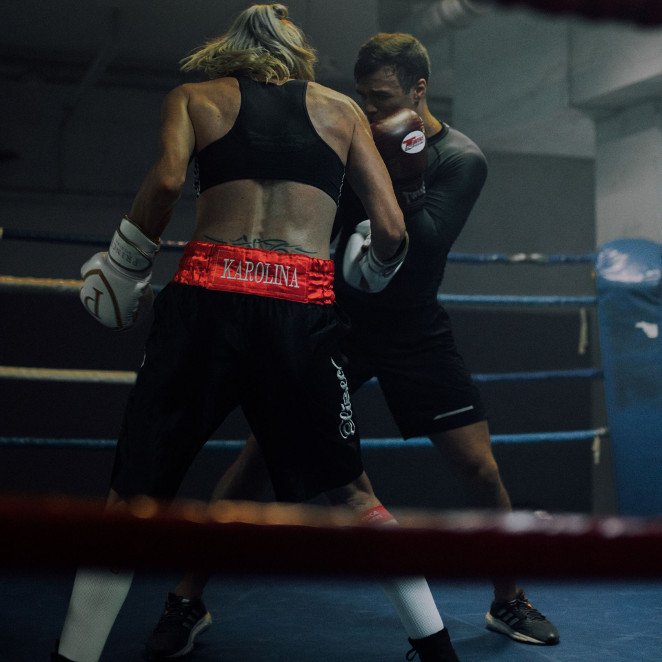 Entraînement de boxe anglaise